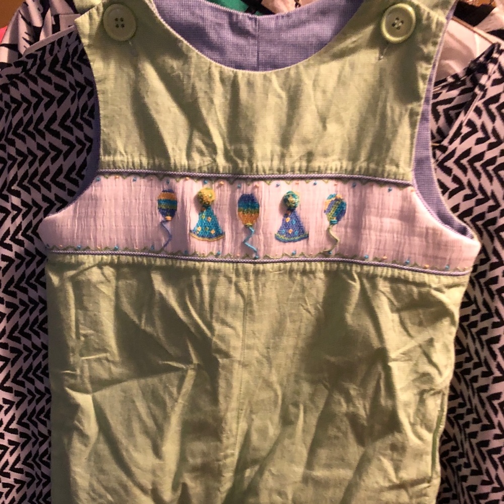 Zucchini Smocked Reversible Outfit